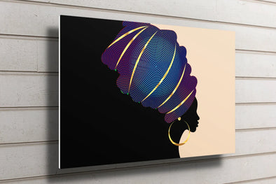 African Women Art UV Direct Aluminum Print Australian Made Quality