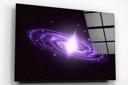 Andromeda Galaxy Acrylic Glass Print Tempered Glass Wall Art 100% Made in Australia Ready to Hang