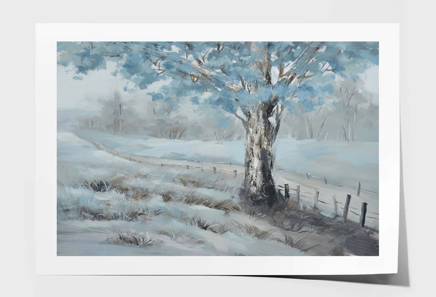 An Impression of Scenery, Big Trees Wall Art Limited Edition High Quality Print