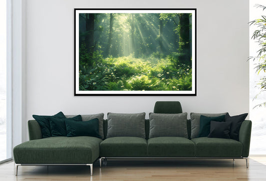 Morning in the Forest Home Decor Premium Quality Poster Print Choose Your Sizes