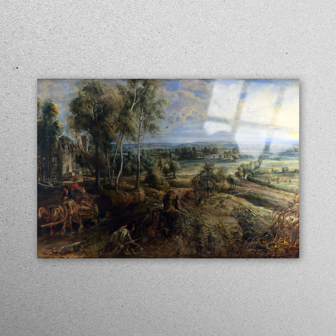 Het Steen Early in the Morning Acrylic Glass Print Tempered Glass Wall Art 100% Made in Australia Ready to Hang