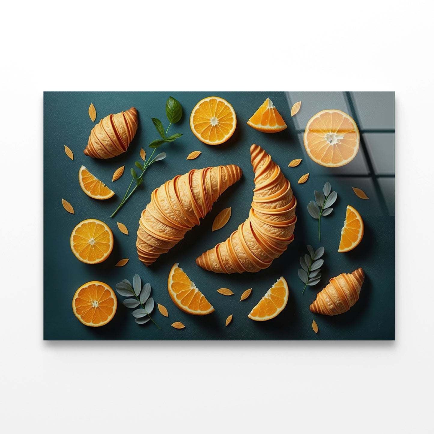 Group of Oranges Acrylic Glass Print Tempered Glass Wall Art 100% Made in Australia Ready to Hang