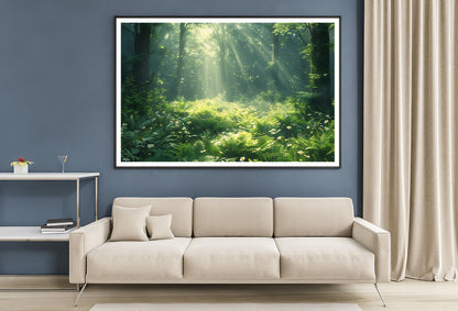 Morning in the Forest Home Decor Premium Quality Poster Print Choose Your Sizes