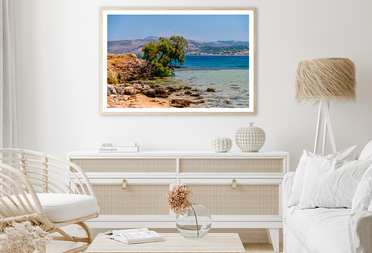 Beautiful Landscapes on Crete Greece Home Decor Premium Quality Poster Print Choose Your Sizes