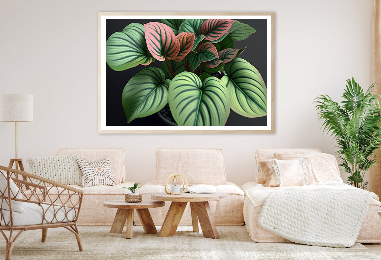 Green Orchid Flowers Pattern Home Decor Premium Quality Poster Print Choose Your Sizes