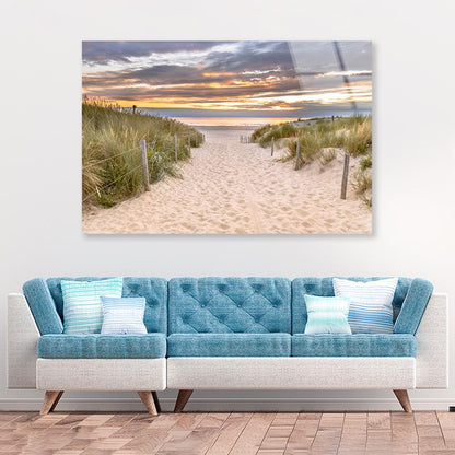 Landscape Scene of European Nature Acrylic Glass Print Tempered Glass Wall Art 100% Made in Australia Ready to Hang