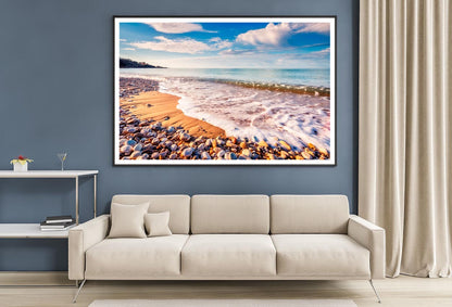 Sea Glowing by Sunlight Home Decor Premium Quality Poster Print Choose Your Sizes