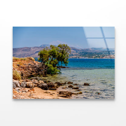 Beautiful Landscapes on Crete Greece Acrylic Glass Print Tempered Glass Wall Art 100% Made in Australia Ready to Hang