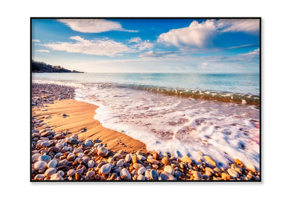 Sea Glowing by Sunlight Home Decor Premium Quality Poster Print Choose Your Sizes