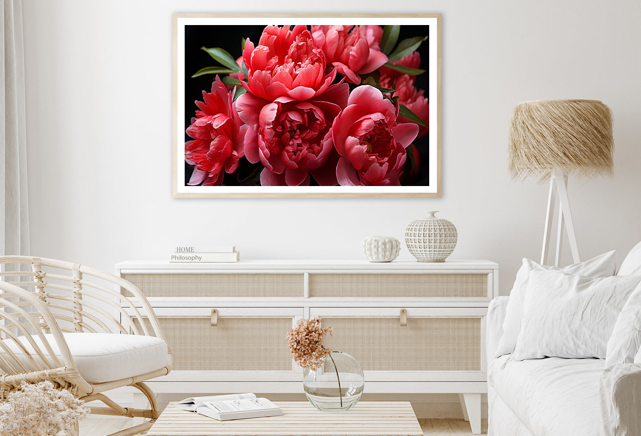 Group of Garden Roses with Leaves Home Decor Premium Quality Poster Print Choose Your Sizes