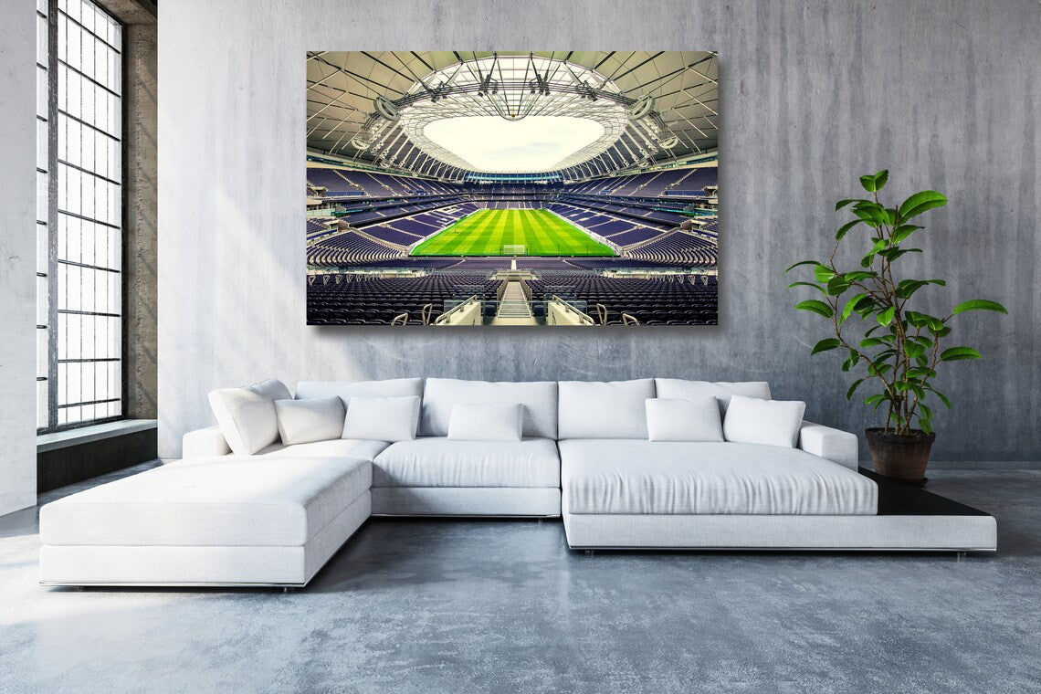 Tottenham Stadium UV Direct Aluminum Print Australian Made Quality