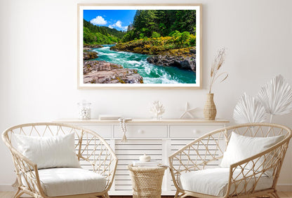 Nature Baths On the Katun River, In the Altai Mountains, Siberia, Russia Home Decor Premium Quality Poster Print Choose Your Sizes