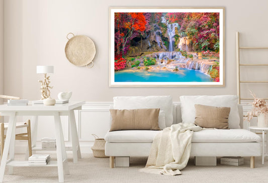 Waterfall In Rain Forest Home Decor Premium Quality Poster Print Choose Your Sizes