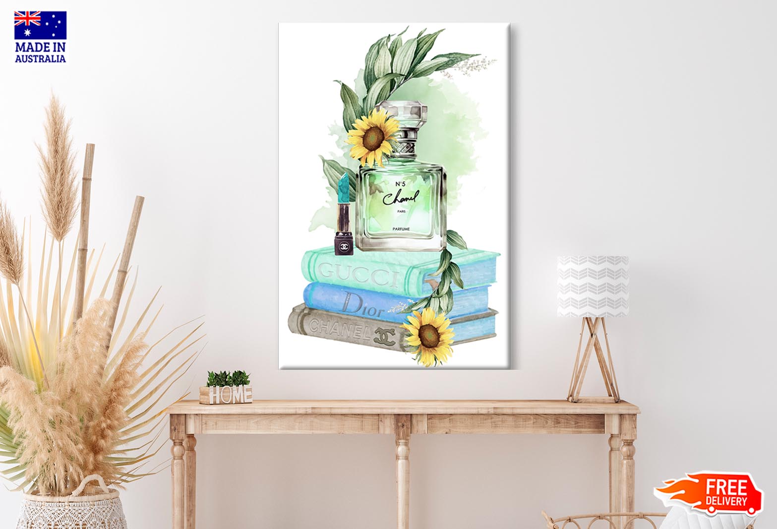 Sunflower Perfume Wall Art Limited Edition High Quality Print