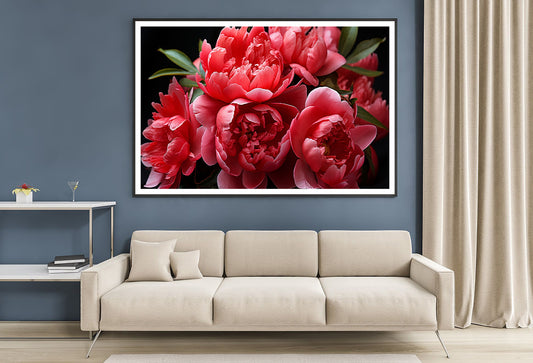 Group of Garden Roses with Leaves Home Decor Premium Quality Poster Print Choose Your Sizes