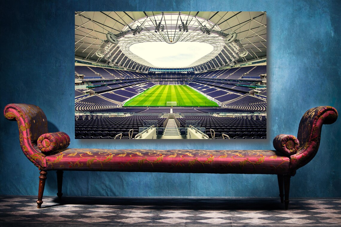 Tottenham Stadium UV Direct Aluminum Print Australian Made Quality