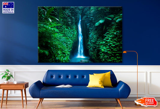 Leke Waterfall Near Ubud in Bali,  Wall Art Decor 100% Australian Made