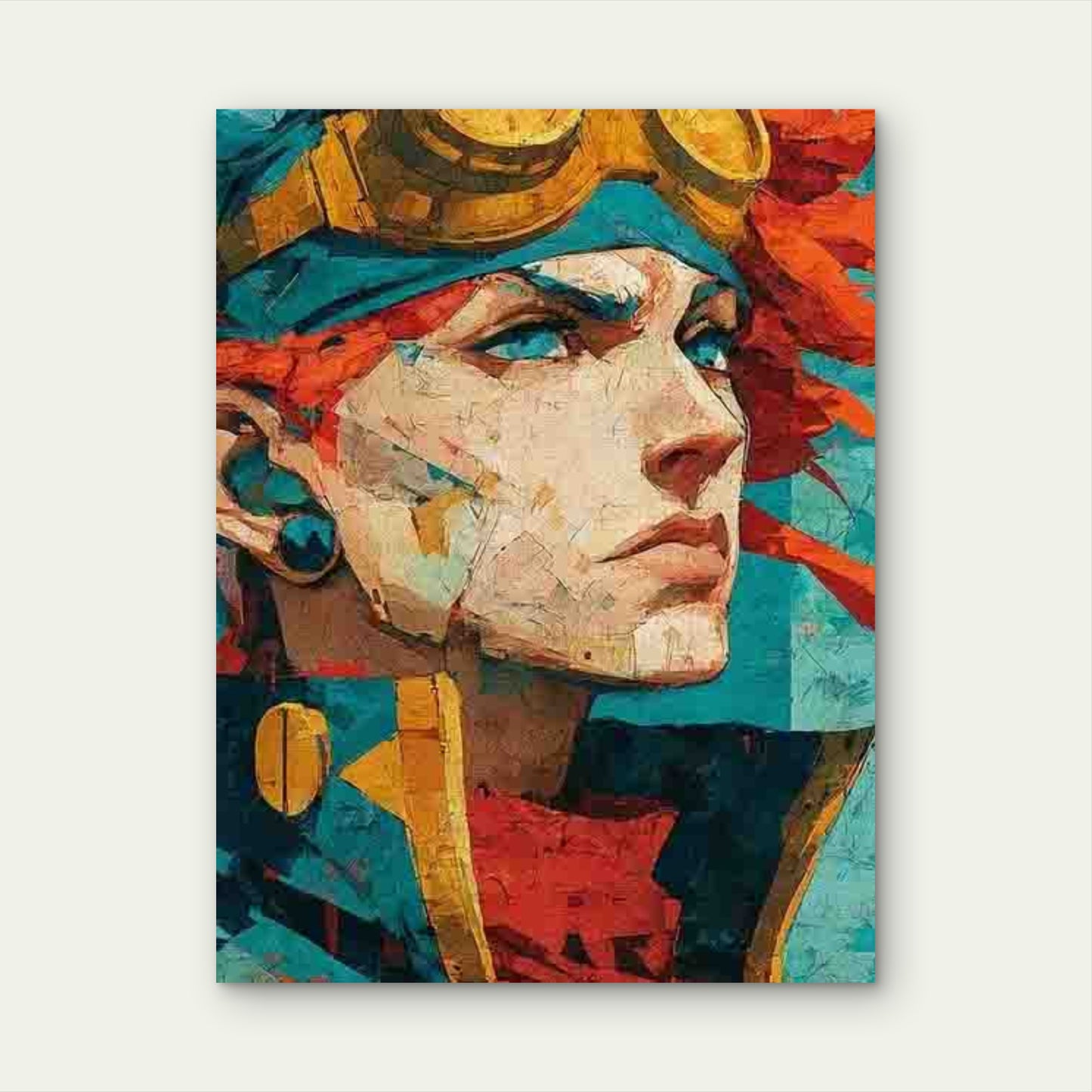 Featuring Anime And Fantasy Themes 60x90cm Metal Print Ready to Hang