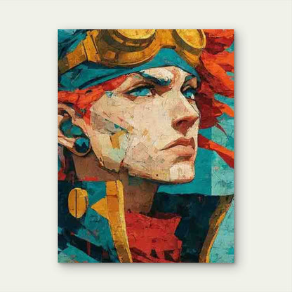 Featuring Anime And Fantasy Themes 60x90cm Metal Print Ready to Hang