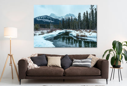 Jestřebí Hory Winter Scenery Wall Art Decor 100% Australian Made