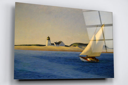 Edward Hopper, The Long Leg Acrylic Glass Print Tempered Glass Wall Art 100% Made in Australia Ready to Hang