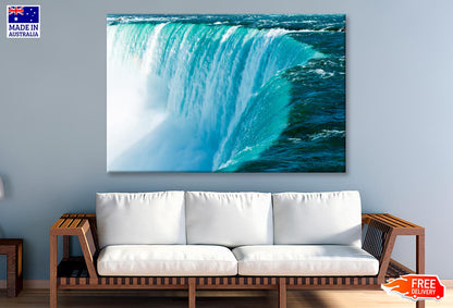 Canadian Or Horseshoe Waterfall from Canadian Side of Niagara Falls  Wall Art Decor 100% Australian Made