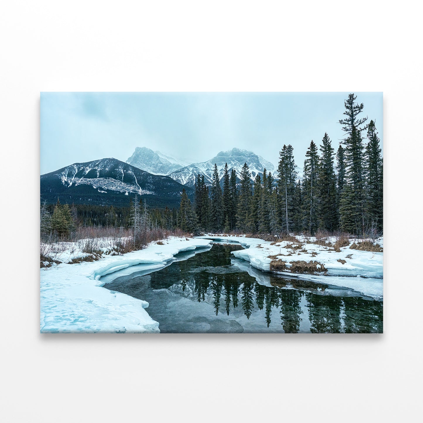 Jestřebí Hory Winter Scenery Wall Art Decor 100% Australian Made