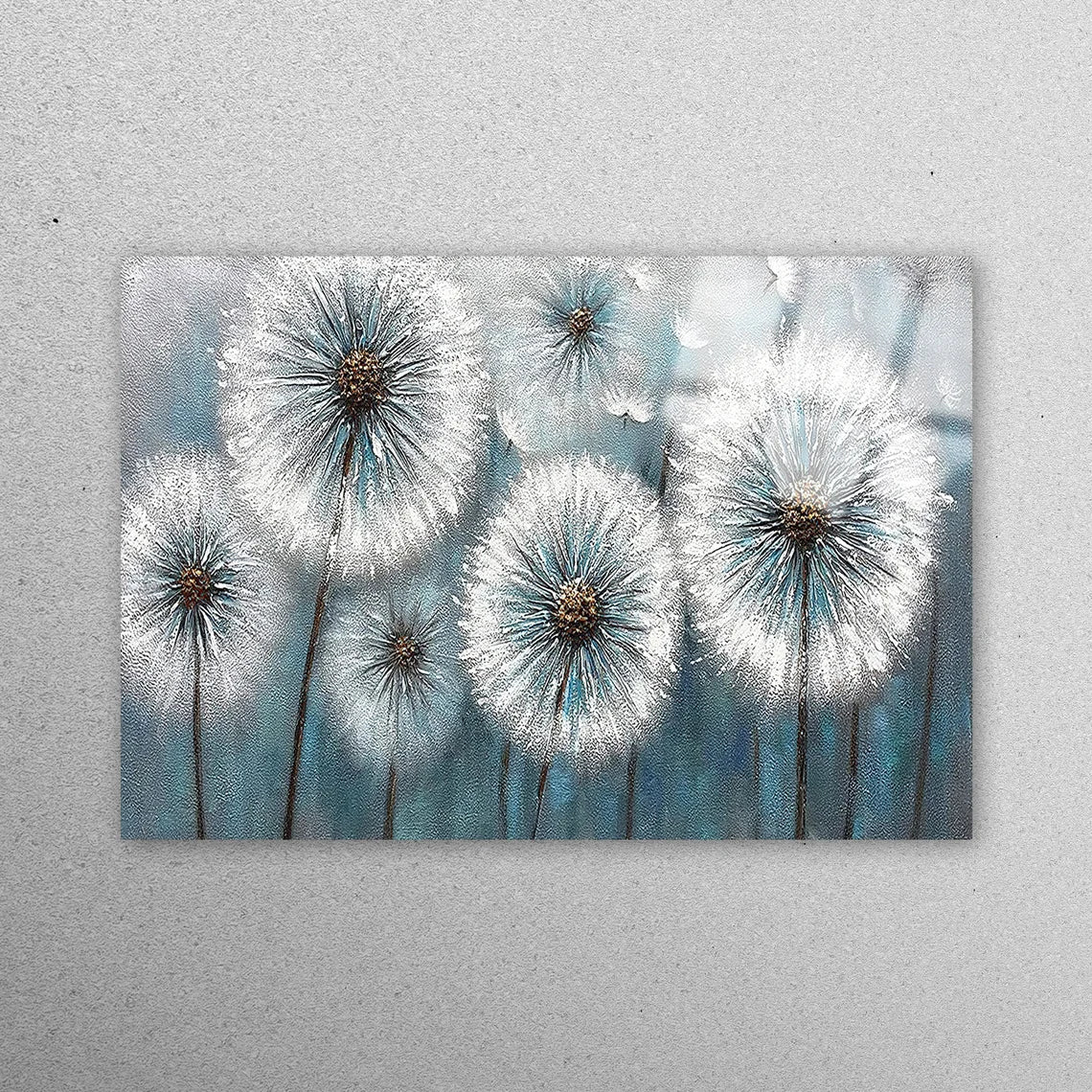 Dandelion Flower Wall Art Acrylic Glass Print Tempered Glass Wall Art 100% Made in Australia Ready to Hang