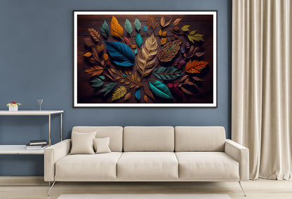 Leaves Art and Painting Home Decor Premium Quality Poster Print Choose Your Sizes