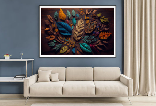 Leaves Art and Painting Home Decor Premium Quality Poster Print Choose Your Sizes