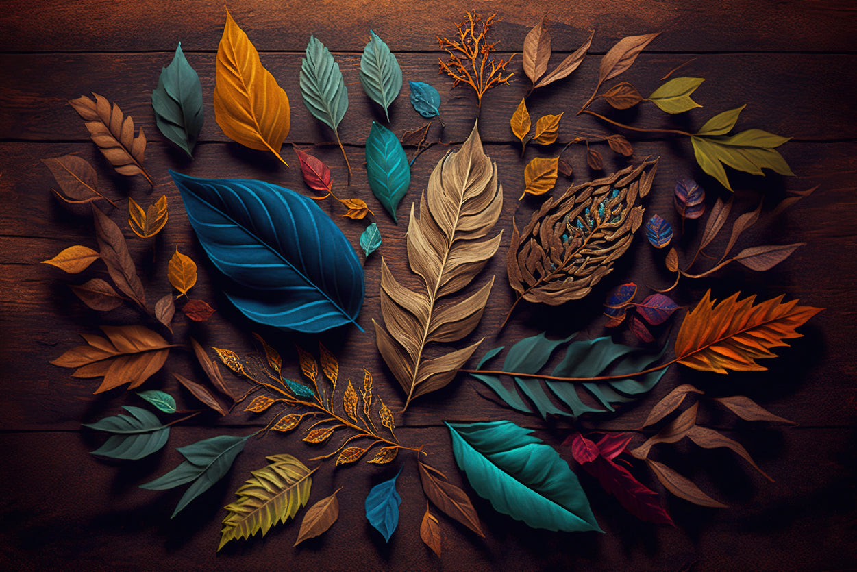 Leaves Art and Painting Home Decor Premium Quality Poster Print Choose Your Sizes