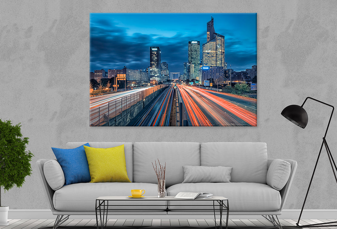 La Defense Paris Skyline View Wall Art Decor 100% Australian Made