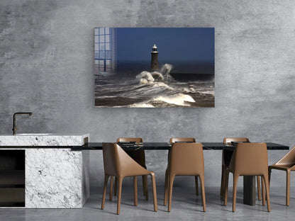 The Lighthouse Beach UV Direct Aluminum Print Australian Made Quality