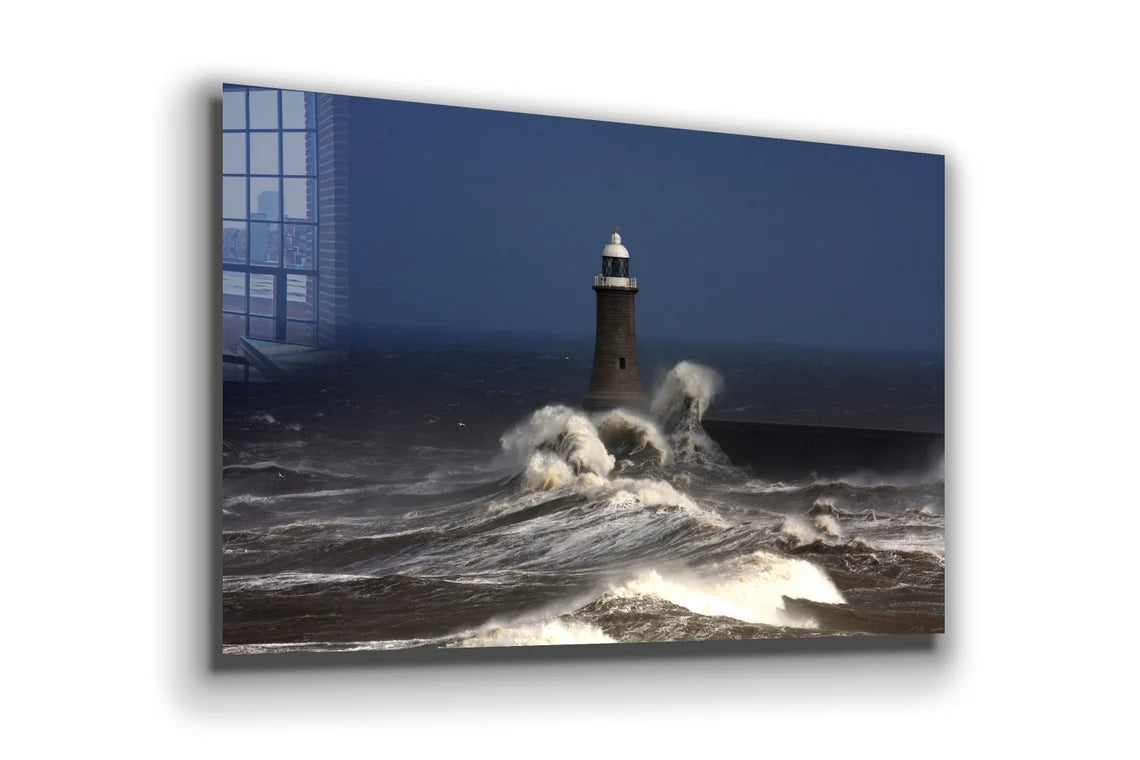 The Lighthouse Beach UV Direct Aluminum Print Australian Made Quality