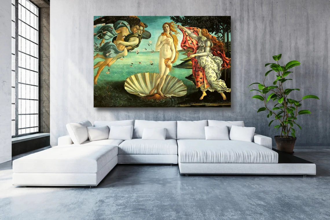 Sandro Botticelli, Birth Of Venus UV Direct Aluminum Print Australian Made Quality