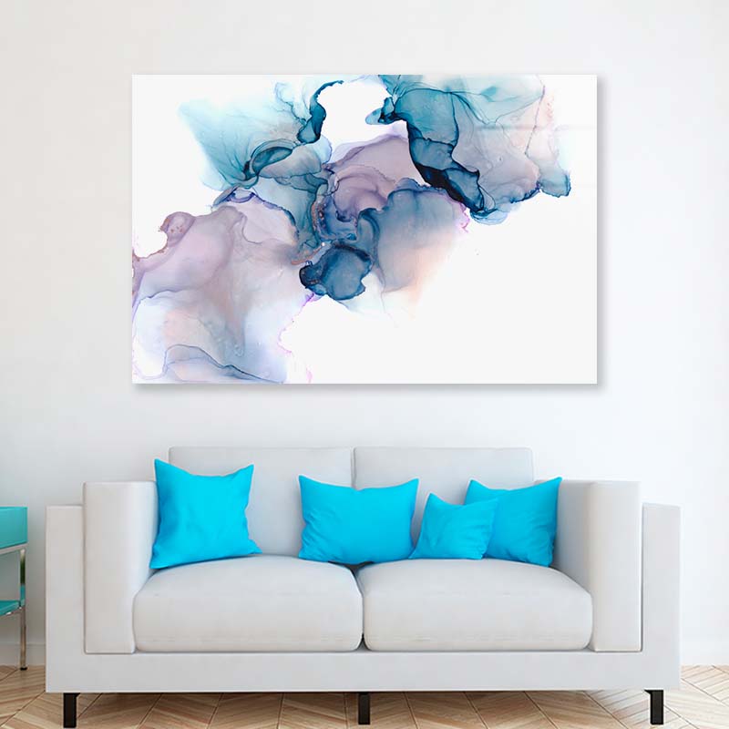 Abstract Alcohol Ink Acrylic Glass Print Tempered Glass Wall Art 100% Made in Australia Ready to Hang