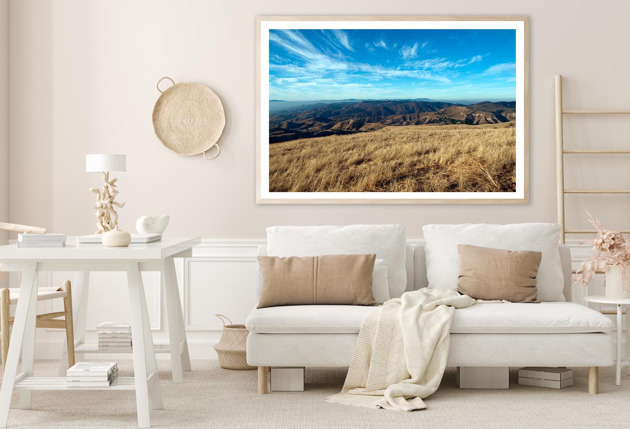 Oat Mountain View Chatsworth California Home Decor Premium Quality Poster Print Choose Your Sizes