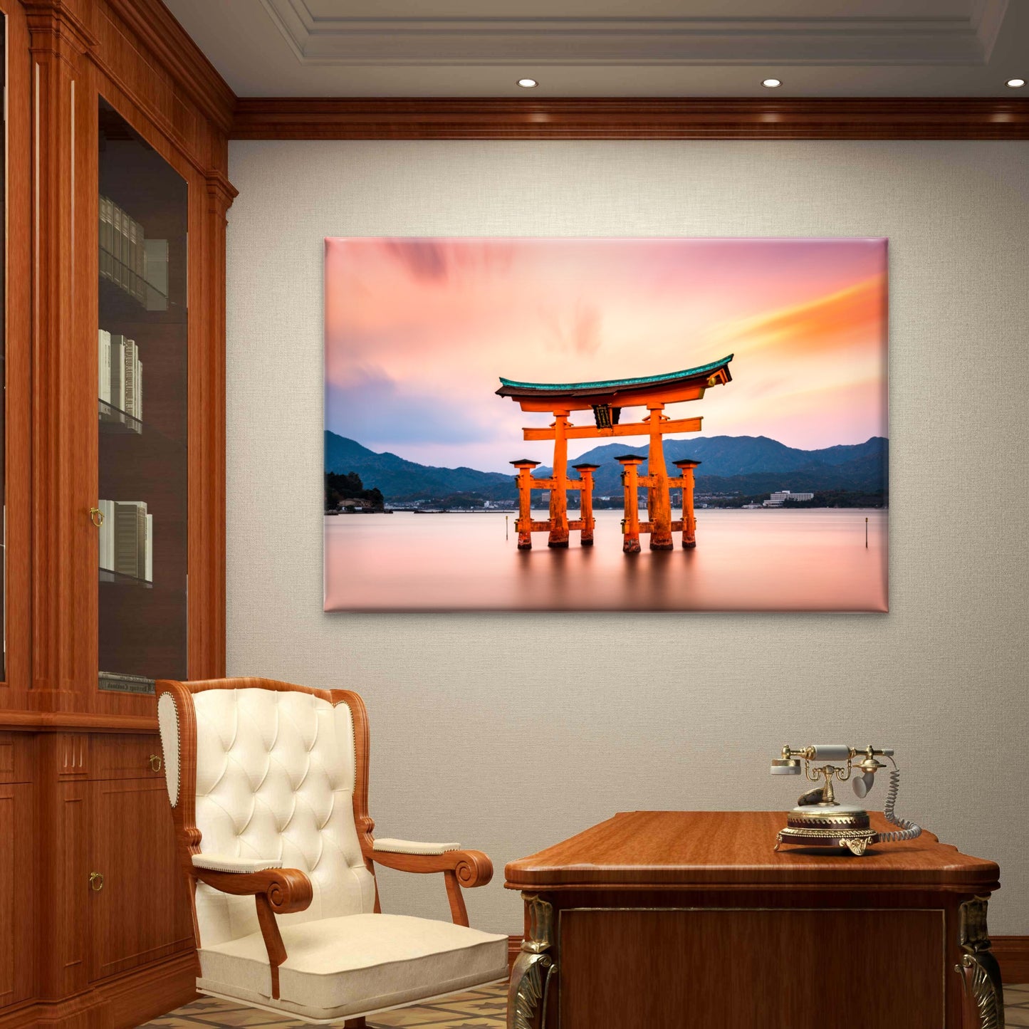 Itsukushima Torii Gate Japan View Wall Art Decor 100% Australian Made