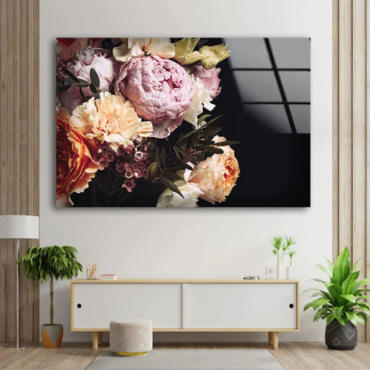 Colorful Flowers UV Direct Aluminum Print Australian Made Quality