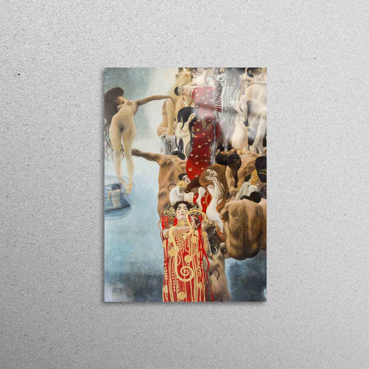 Medicine Gustav Klimt Acrylic Glass Print Tempered Glass Wall Art 100% Made in Australia Ready to Hang