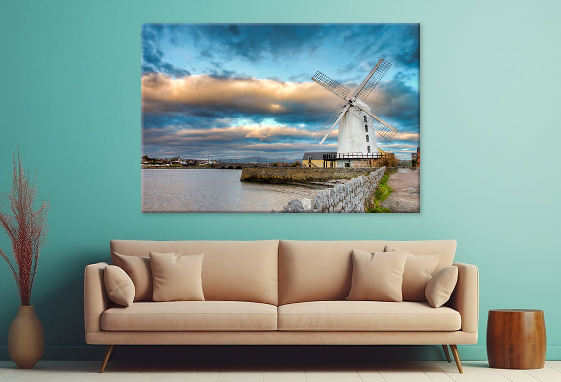 Blenerville Windmill, Tralee town Wall Art Decor 100% Australian Made
