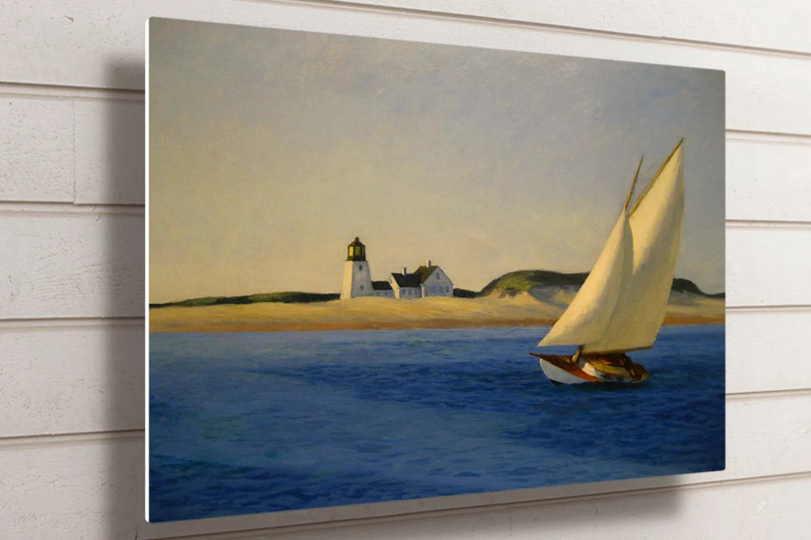 Edward Hopper, The Long Leg UV Direct Aluminum Print Australian Made Quality