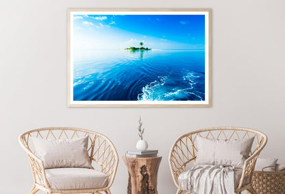 Tropical Blue Sun Sea Home Decor Premium Quality Poster Print Choose Your Sizes