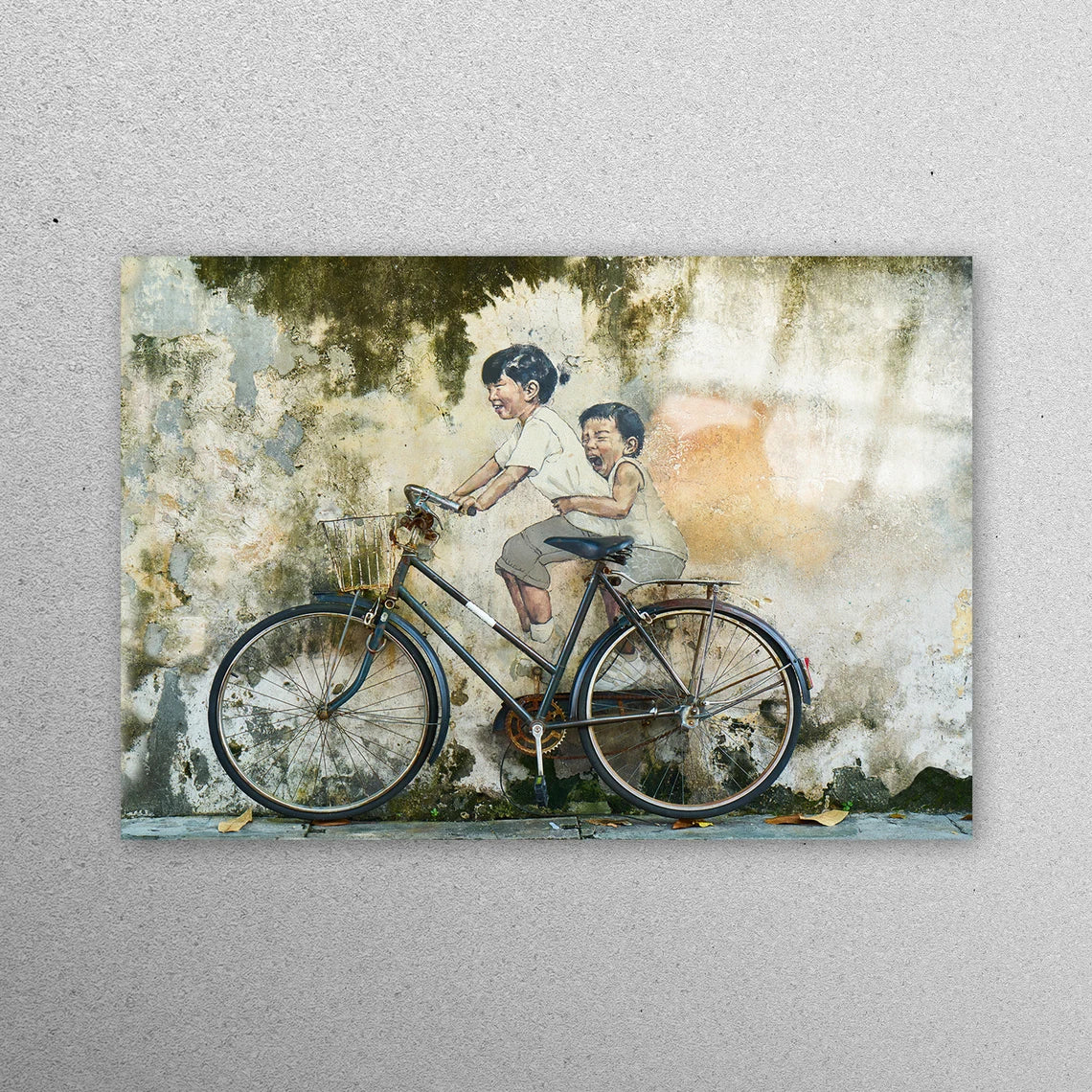 Penang Malaysia Bicycle Acrylic Glass Print Tempered Glass Wall Art 100% Made in Australia Ready to Hang