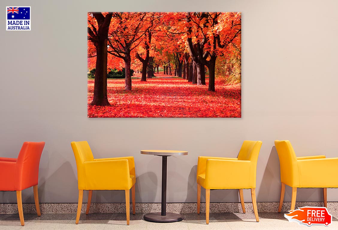 Colorful Autumn Forest Print 100% Australian Made