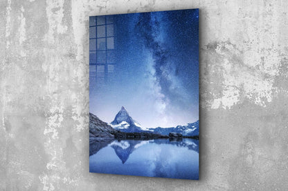 Milky Way Matterhorn UV Direct Aluminum Print Australian Made Quality