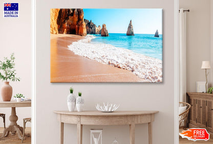 Summer Sandy Beach Wall Art Decor 100% Australian Made