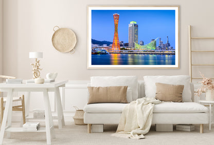 Kobe City Skyline with Kobe Tower Home Decor Premium Quality Poster Print Choose Your Sizes