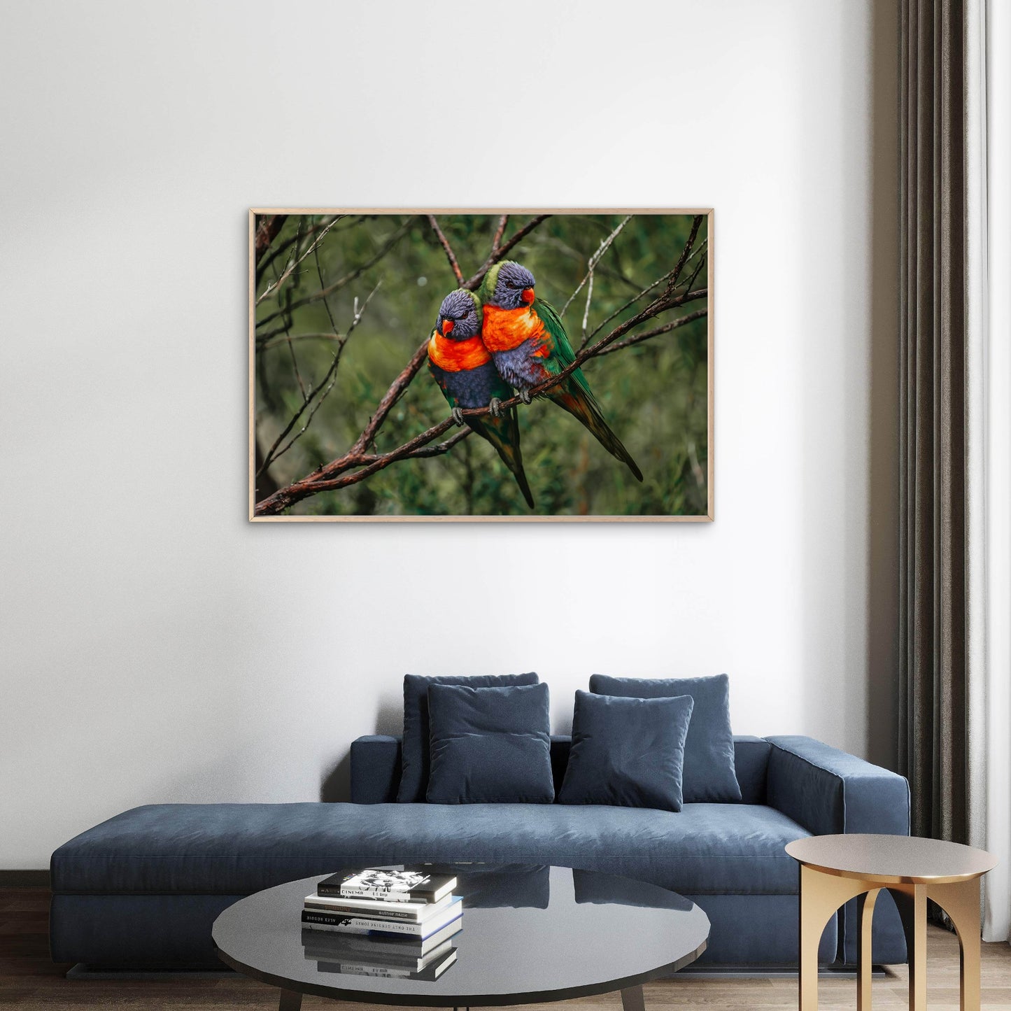 Rainbow Lorikeet Northern Queensland Wall Art Decor 100% Australian Made