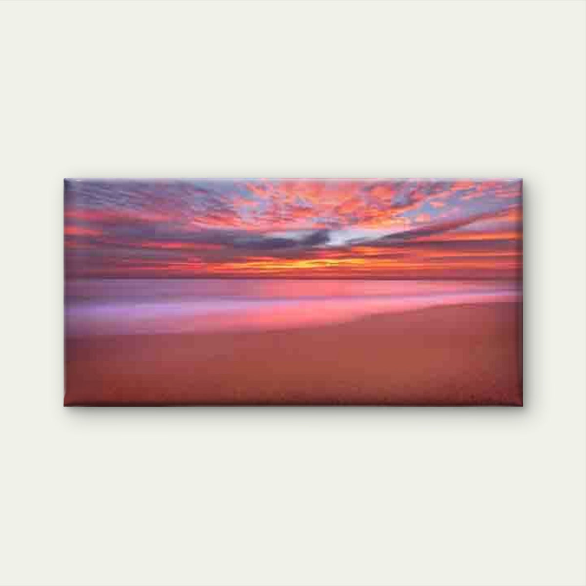 Modern Beach Ocean Horizon Wall Art Canvas Office Home Room Framed 120x60cm